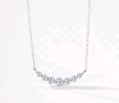 Collana  in oro 18 kt con diamanti,-50% di sconto