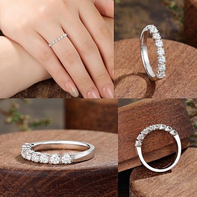 Fedina  in oro 18 kt  con diamanti,-30% di sconto