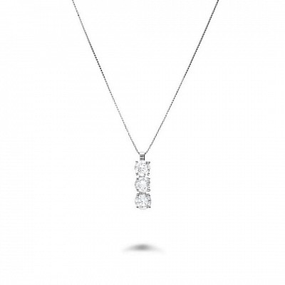 -30% di sconto,pendente in oro 18 kt con dimanti