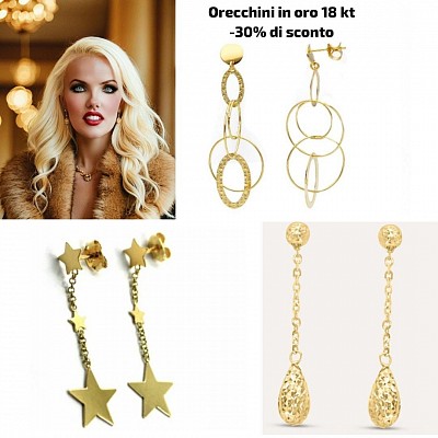 Oro 18 kt ,-30% di sconto