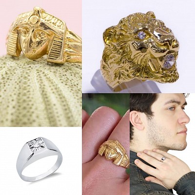 Anello in oro 18 kt,-30% di sconto