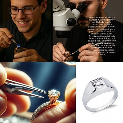 oro 18 kt  con diamanti ,-30% di sconto