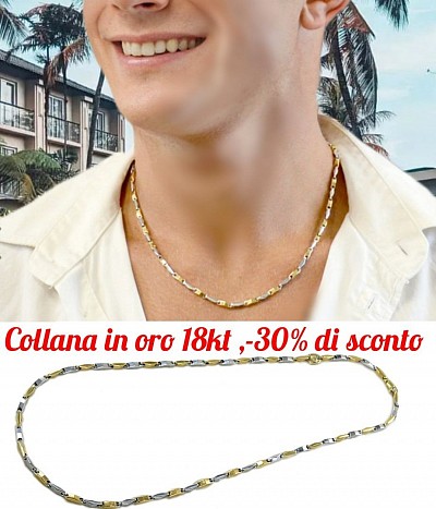 Oro 18 kt ,-30% di sconto