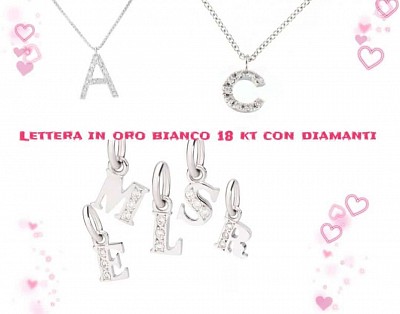 Oro 18 kt con diamanti ,-50% di sconto