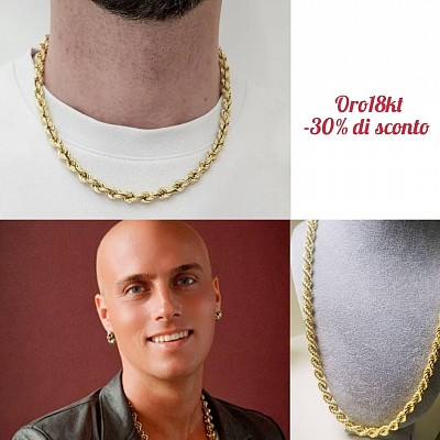 Oro 18 kt ,-30% di sconto