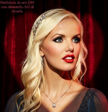 Oro 18kt con diamanti ,-30% di sconto