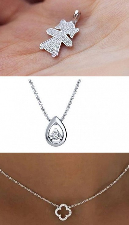 Oro 18 kt con diamanti ,-50% di sconto
