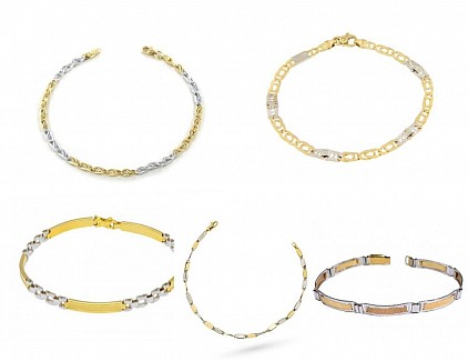 Bracciali in oro 18kt